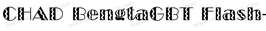 CHAD BengtaGBT Flash字体转换